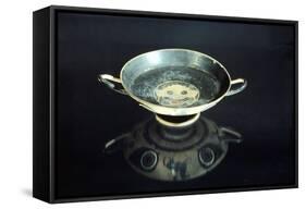 Attic Kylix, Black-Figure Pottery, Greece-null-Framed Stretched Canvas