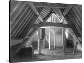 Attic of Kelmscott Manor-Frederick Henry Evans-Stretched Canvas