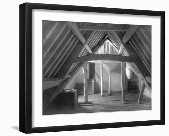 Attic of Kelmscott Manor-Frederick Henry Evans-Framed Premium Photographic Print