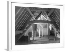 Attic of Kelmscott Manor-Frederick Henry Evans-Framed Photographic Print