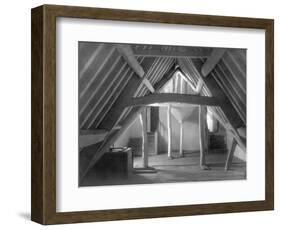 Attic of Kelmscott Manor-Frederick Henry Evans-Framed Photographic Print