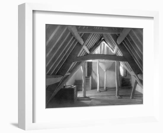 Attic of Kelmscott Manor-Frederick Henry Evans-Framed Photographic Print