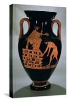 Attic Red-Figure Belly Amphora Depicting Croesus on His Pyre, from Vulci, circa 500-490 BC-Myson-Stretched Canvas