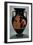 Attic Red-Figure Belly Amphora Depicting Croesus on His Pyre, from Vulci, circa 500-490 BC-Myson-Framed Giclee Print