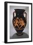 Attic Red-Figure Belly Amphora Depicting the Abduction of Antiope with Theseus and Pirithous-Myson-Framed Giclee Print