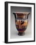 Attic Red-Figure Column Krater with a Symposium Scene of a Flute Player-null-Framed Giclee Print