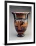 Attic Red-Figure Column Krater with a Symposium Scene of a Flute Player-null-Framed Giclee Print