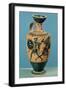 Attic Style Lekythos, Depicting Hercules and the Amazons-null-Framed Giclee Print