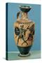 Attic Style Lekythos, Depicting Hercules and the Amazons-null-Stretched Canvas