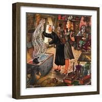 "Attic Treasure," June 7, 1947-Constantin Alajalov-Framed Giclee Print