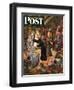 "Attic Treasure," Saturday Evening Post Cover, June 7, 1947-Constantin Alajalov-Framed Giclee Print