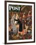 "Attic Treasure," Saturday Evening Post Cover, June 7, 1947-Constantin Alajalov-Framed Giclee Print