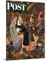 "Attic Treasure," Saturday Evening Post Cover, June 7, 1947-Constantin Alajalov-Mounted Giclee Print