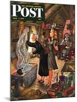 "Attic Treasure," Saturday Evening Post Cover, June 7, 1947-Constantin Alajalov-Mounted Giclee Print