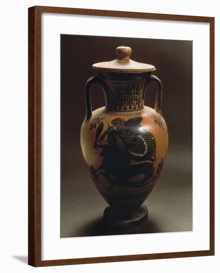 Attic Vase, from Fratte, Campania, Italy-null-Framed Giclee Print