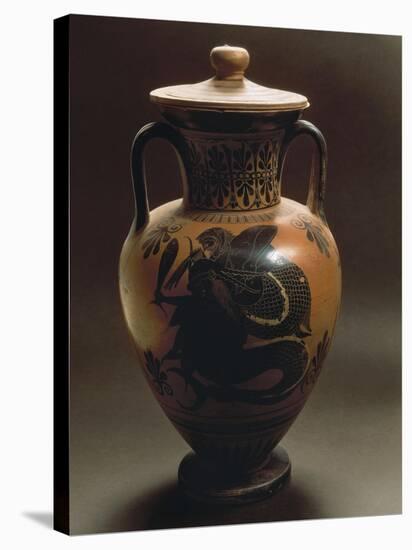 Attic Vase, from Fratte, Campania, Italy-null-Stretched Canvas