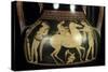 Attic White-Figure Amphora Depicting Amazons Preparing for Battle, circa 525-520 BC-Andokides-Stretched Canvas