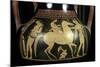 Attic White-Figure Amphora Depicting Amazons Preparing for Battle, circa 525-520 BC-Andokides-Mounted Giclee Print