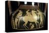 Attic White-Figure Amphora Depicting Amazons Preparing for Battle, circa 525-520 BC-Andokides-Stretched Canvas