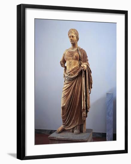 Attica, Rhamnous, Temple of Nemesis-null-Framed Giclee Print