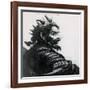 Attila (C. 385-453). Ruler of the Huns. Engraving-null-Framed Giclee Print