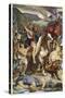 Attila King of the Huns-J.e. Delaunay-Stretched Canvas