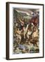 Attila King of the Huns-J.e. Delaunay-Framed Art Print