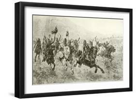 Attila, the Scourge of God-Ulpiano Checa Y Sanz-Framed Giclee Print