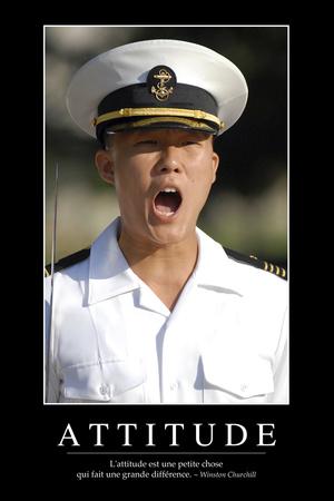 Attitude Citation Et Affiche D Inspiration Et Motivation Photographic Print Allposters Com