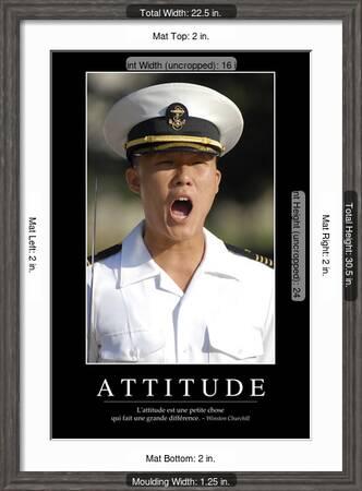 Attitude Citation Et Affiche D Inspiration Et Motivation Photographic Print Allposters Com