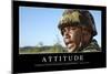 Attitude: Citation Et Affiche D'Inspiration Et Motivation-null-Mounted Premium Photographic Print