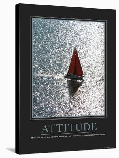Attitude (French Translation)-null-Stretched Canvas