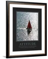 Attitude: Sailing-null-Framed Art Print