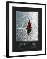 Attitude: Sailing-null-Framed Art Print