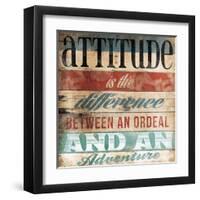 Attitude-Jace Grey-Framed Art Print