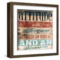 Attitude-Jace Grey-Framed Art Print