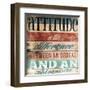 Attitude-Jace Grey-Framed Art Print