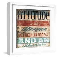 Attitude-Jace Grey-Framed Art Print