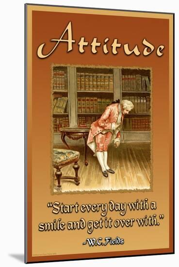 Attitude-null-Mounted Art Print