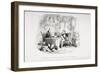 Attorney and Client, Fortitude and Impatience, Illustration from 'Bleak House' by Charles Dickens-Hablot Knight Browne-Framed Giclee Print