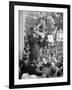 Attorney General Bobby Kennedy Speaking to Crowd in D.C.-Warren K^ Leffler-Framed Photo