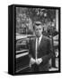 Attorney General Robert F. Kennedy, after Meeting of National Security Council, Re Cuban Crisis-null-Framed Stretched Canvas