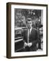 Attorney General Robert F. Kennedy, after Meeting of National Security Council, Re Cuban Crisis-null-Framed Photographic Print