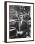 Attorney General Robert F. Kennedy, after Meeting of National Security Council, Re Cuban Crisis-null-Framed Photographic Print