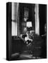 Attorney General Robert F. Kennedy Sitting in Chair in His Office-null-Stretched Canvas