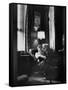 Attorney General Robert F. Kennedy Sitting in Chair in His Office-null-Framed Stretched Canvas