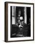 Attorney General Robert F. Kennedy Sitting in Chair in His Office-null-Framed Premium Photographic Print