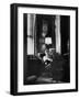 Attorney General Robert F. Kennedy Sitting in Chair in His Office-null-Framed Premium Photographic Print