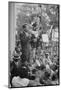 Attorney General Robert F Kennedy speaking to a crowd of Civil Rights protestors, 1963-Warren K. Leffler-Mounted Photographic Print