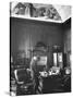 Attorney General Robert F. Kennedy Standing at His Desk-null-Stretched Canvas